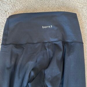 Barre3 signature black leggings size large